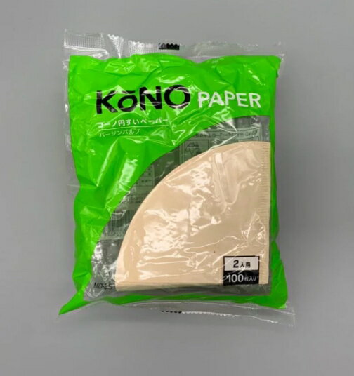 金時代書香咖啡 KONO 錐形濾紙 1-2人無漂白 KN-1