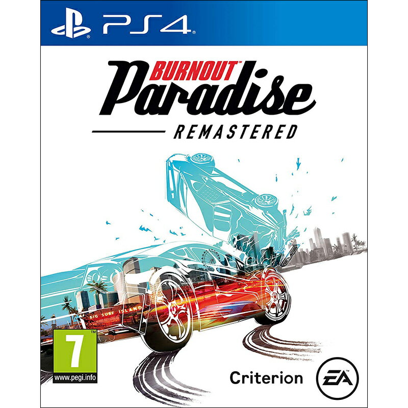 PS4 橫衝直撞 狂飆樂園 重製版 -英文版- Burnout Paradise Remastered