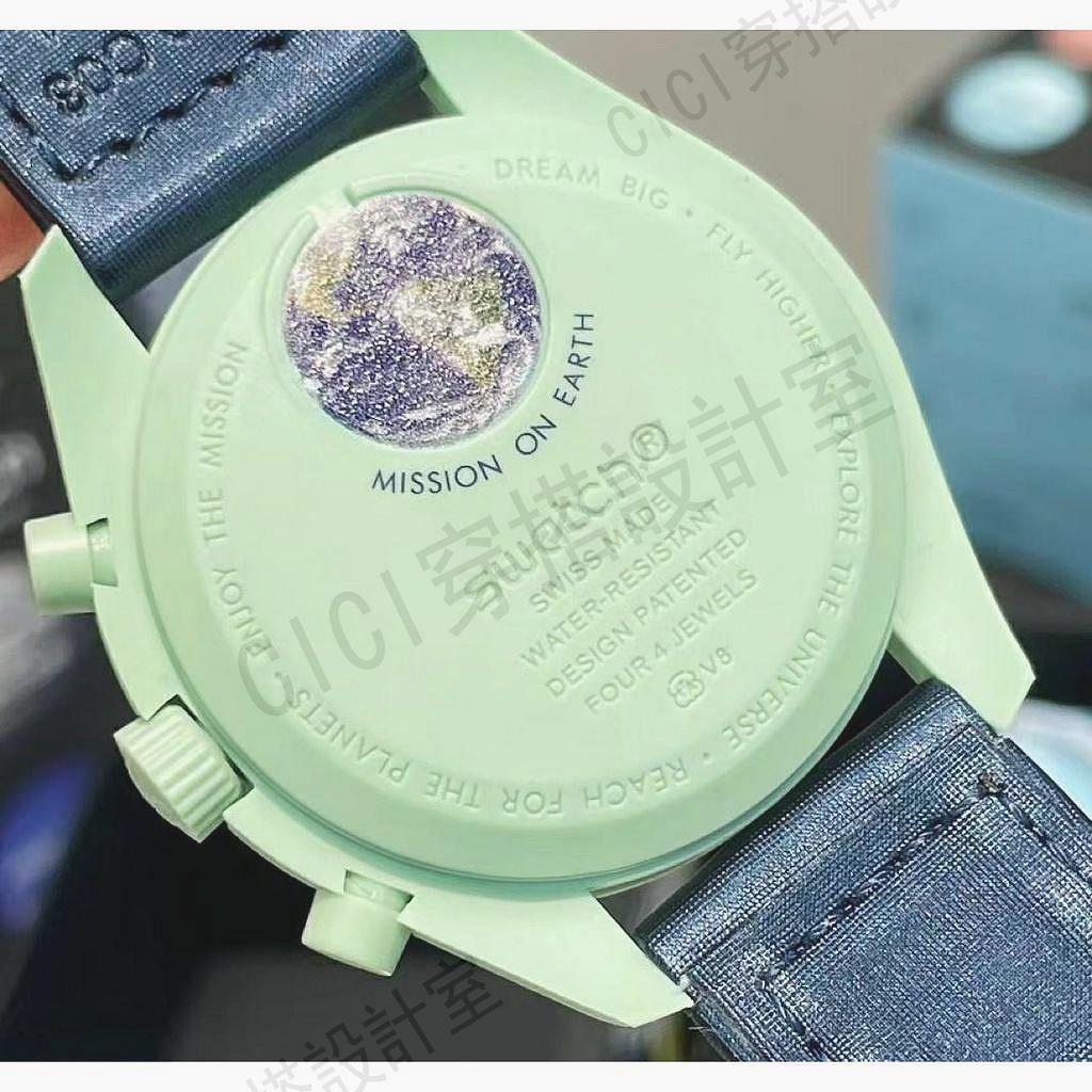 OMEGA × SWATCH 聯名款腕錶行星表月球聯名款系列 限量版 情侶手錶男女同款 5