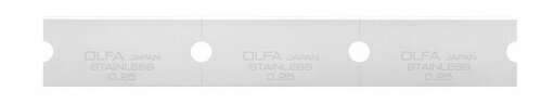 日本 OLFA 玻璃用刮刀刀片 30片/包 GSB-1S