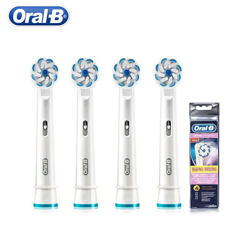 Oral-B EB60 超細柔軟刷毛電動牙刷替換頭 柔軟超細刷毛 敏感牙齦保護 牙齦出血 歐樂b刷頭