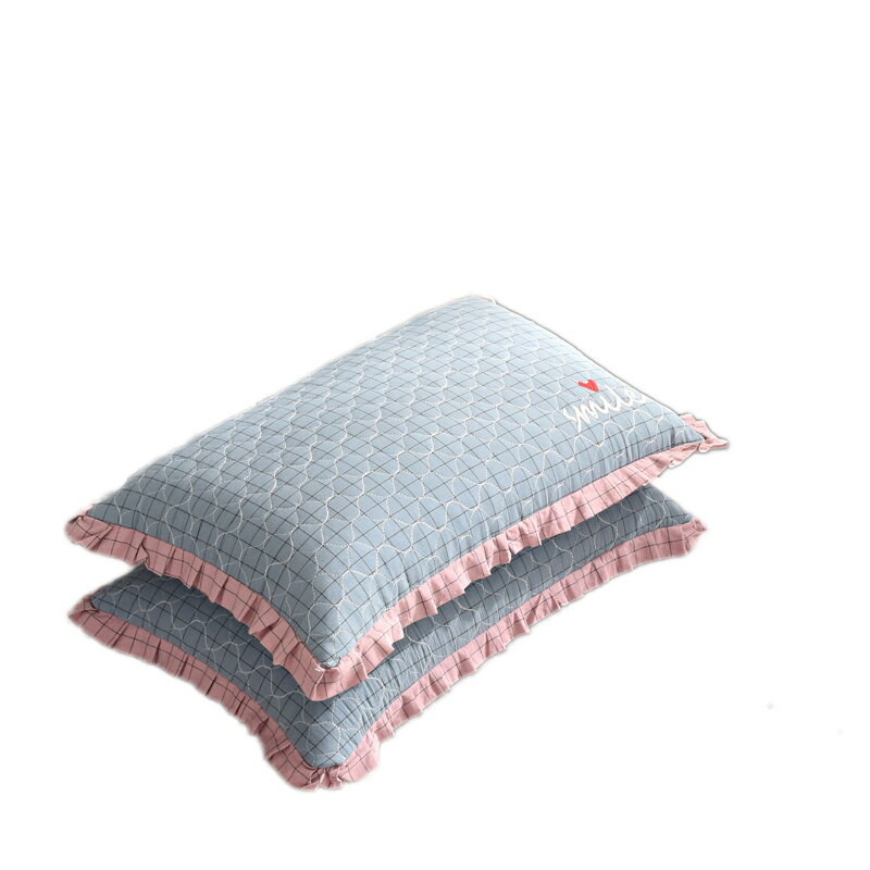 南極人蕎麥枕頭男夏季枕芯單個裝護頸椎助睡眠一對家用帶全棉枕套