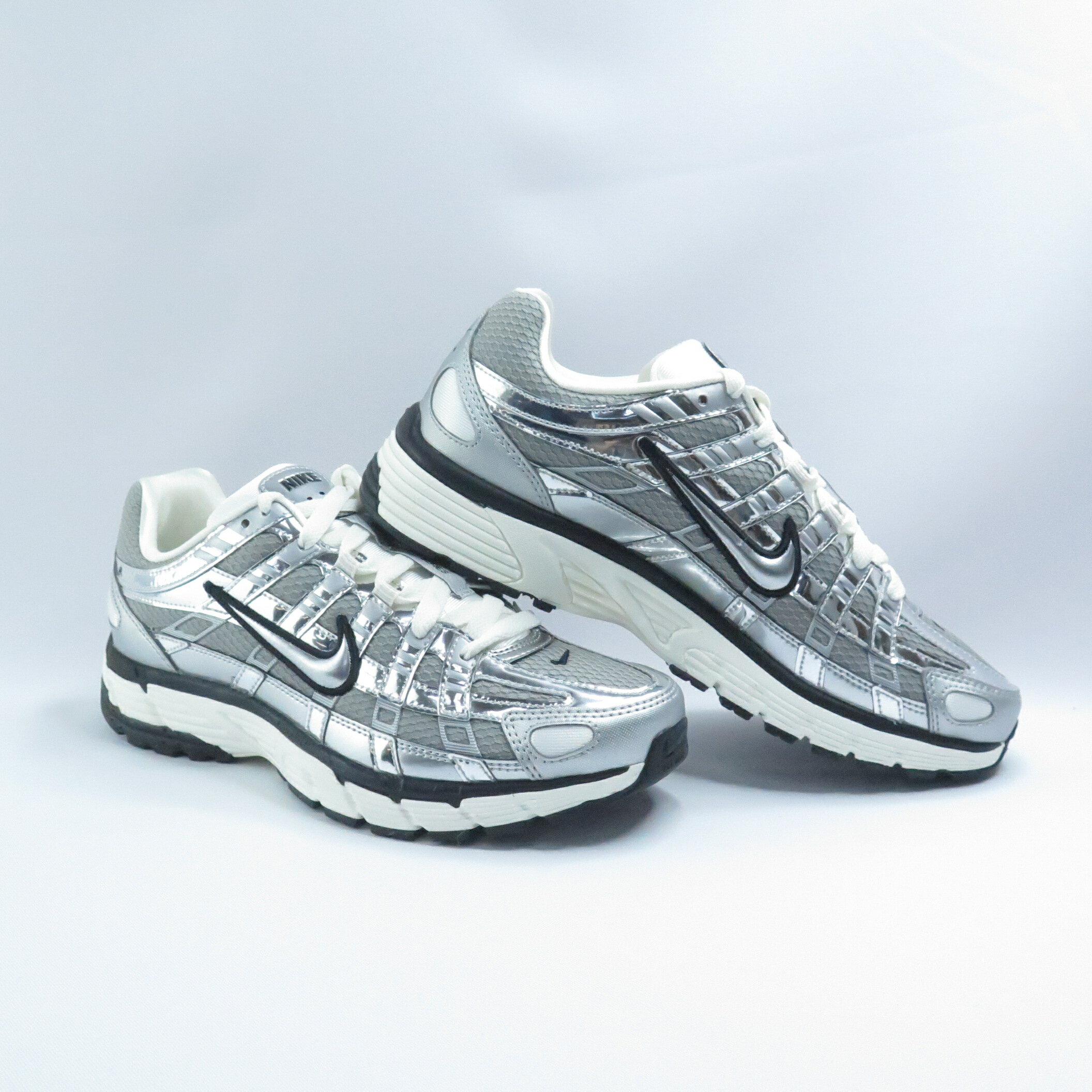 NIKE CN0149001 P-6000 男女休閒鞋 運動鞋 復古 緩震 金屬質感 銀x灰【iSport愛運動】