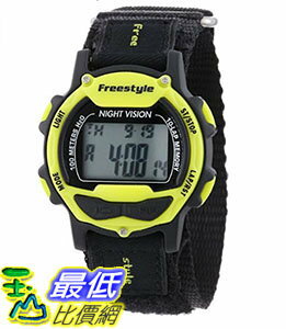 [106美國直購] Freestyle 手錶 Unisex 102283 B00DPE21LE Predator Sport Watch with Black Nylon Band