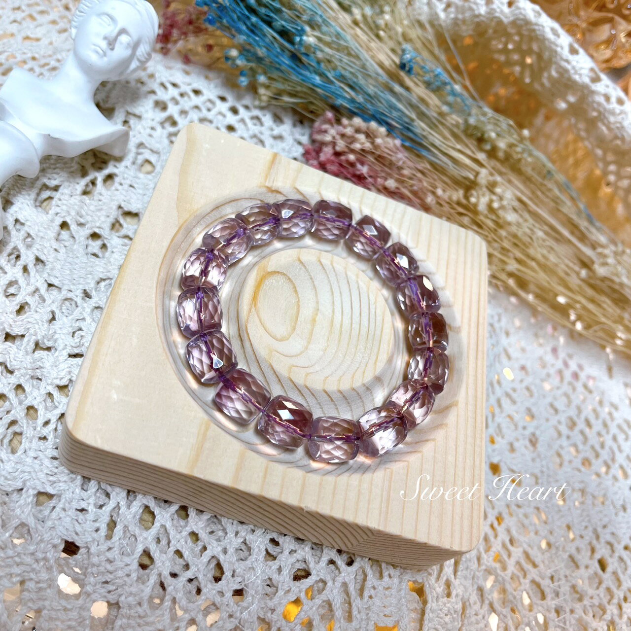 Sweet Heart 現貨!!✨串珠盤 實木串珠手鍊飾品盤 展示架 手鐲 手環 收納架 手鍊 飾品 托盤 拍照道具 3