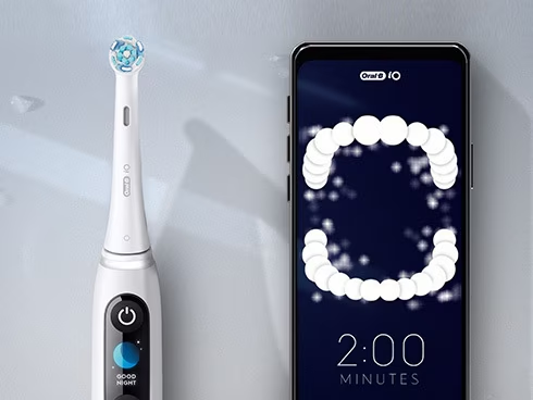 德國百靈 BRAUN Oral-B iO9微震科技電動牙刷(微磁電動牙刷)組合 IOM94K11ADWT 日本必買❘日本樂天熱銷