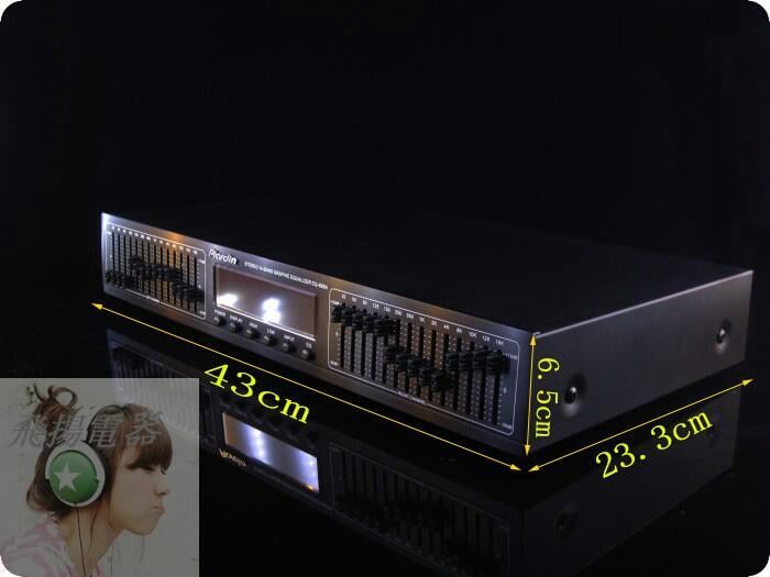 【優選百貨】限時下殺 EQ665均衡器雙10段立體聲 高中低音調節hifi發燒家用EQ均衡調音器