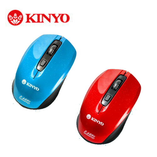 <br/><br/>  KINYO無線滑鼠 2.4GHz GKM-795【愛買】<br/><br/>