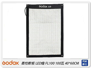 GODOX 神牛 FL100 柔性軟板 LED燈 補光燈 100瓦 40x60CM(FL100-4060,公司貨)【跨店APP下單最高20%點數回饋】