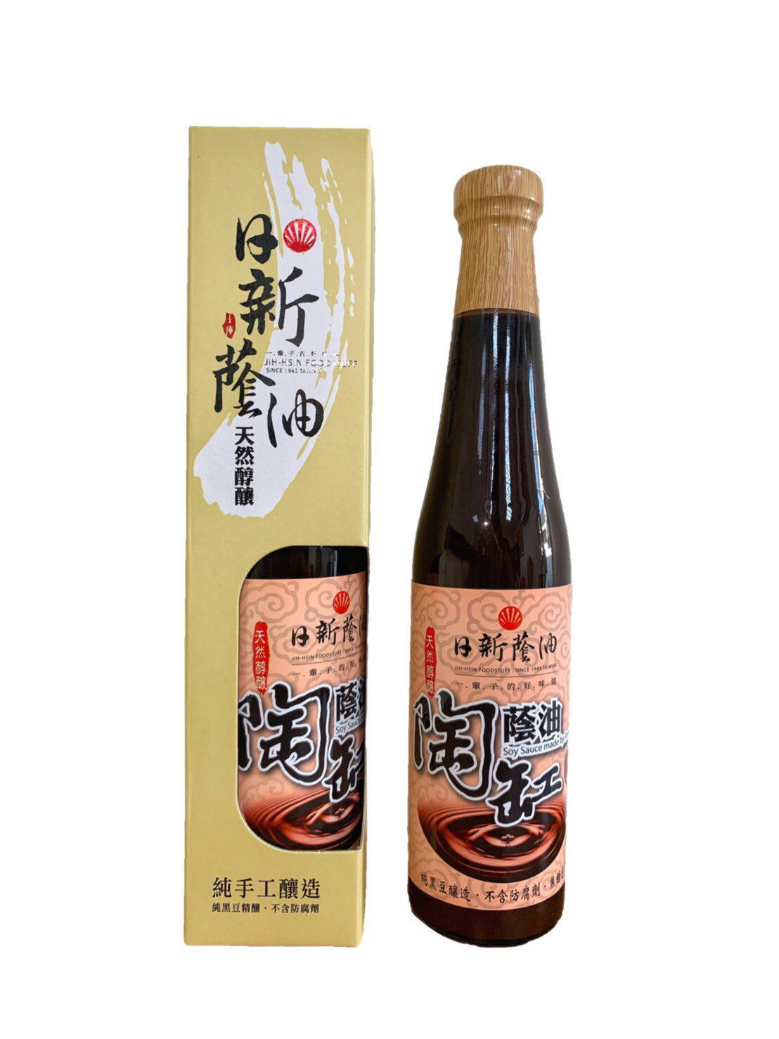 |日新|純黑豆釀_陶缸蔭油膏[12入]