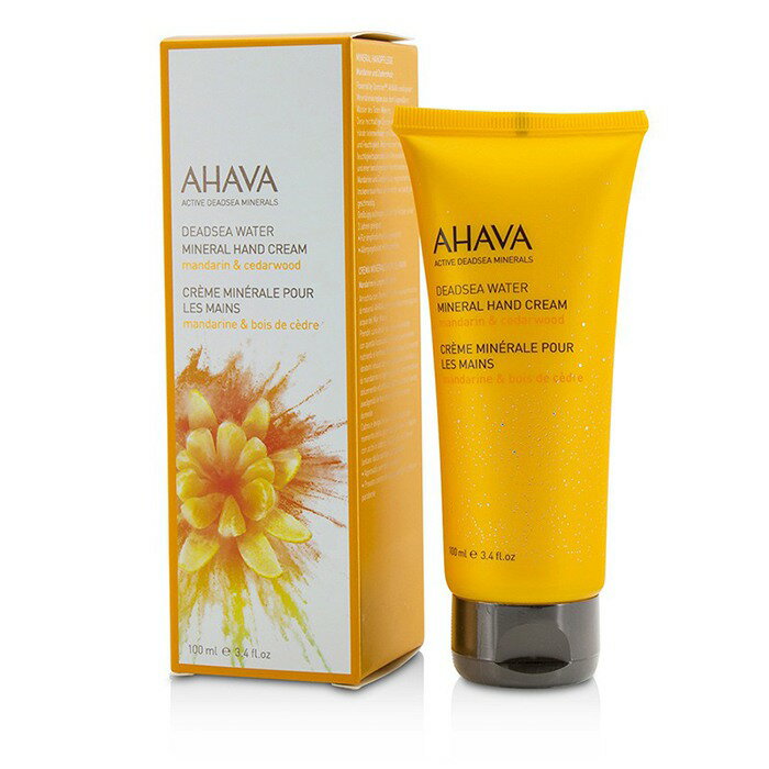 Ahava 愛海珍泥 礦植物柔滑滋潤護手霜Deadsea Water Mineral Hand Cream(柑橘和雪松) 100ml/3.4oz