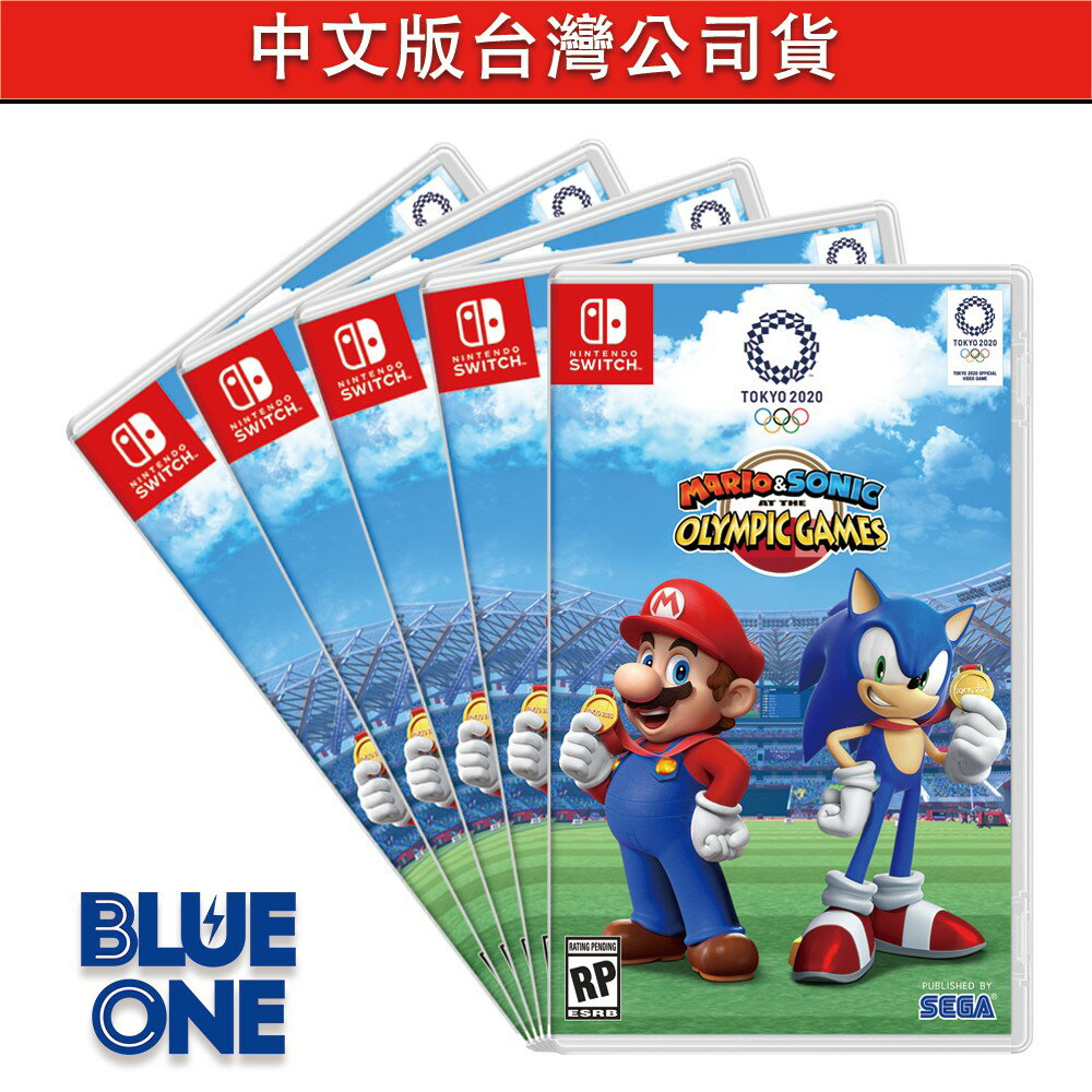 全新現貨 瑪利歐 & 索尼克 AT 東京奧運 中文版 Nintendo Switch 遊戲片 交換 收購