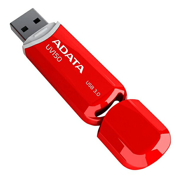 【代碼 MOM100 折$100】ADATA 威剛 UV150 64G 64GB USB3.0 高速隨身碟 紅色 單入/五年保固★(7-11滿299免運)