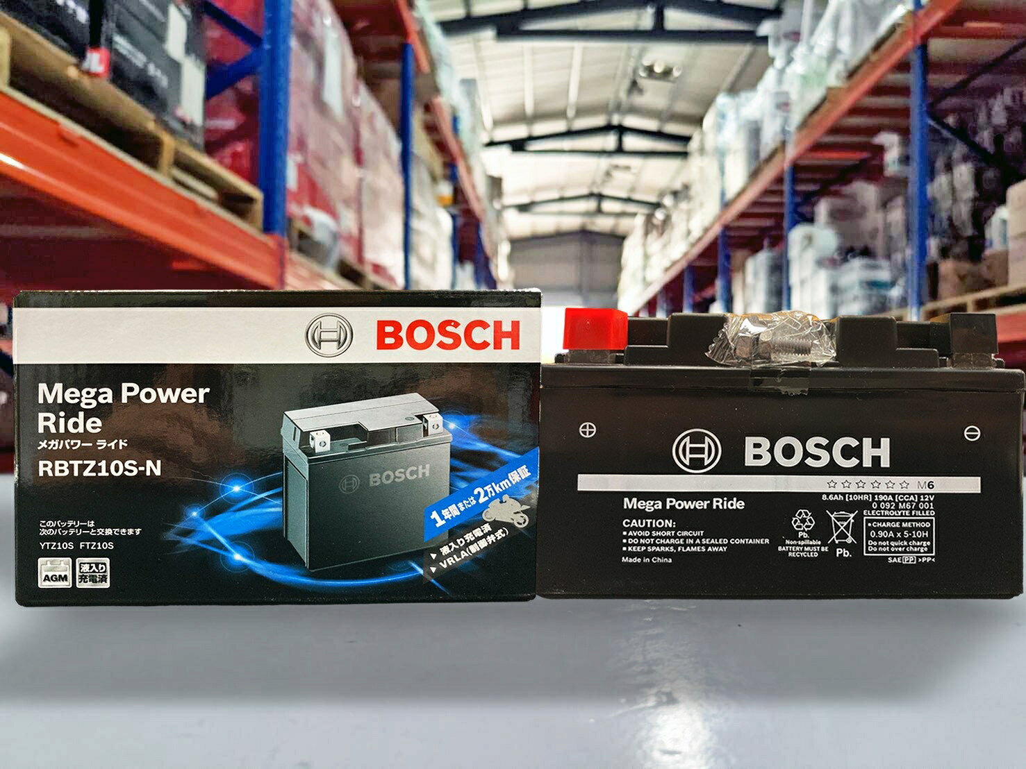 【4%點數】『油工廠』BOSCH Mega Power Ride 10號 機車 電池 RBTZ10S-N 免入液 即用 AGM 鉛酸【樂天APP下單限定】