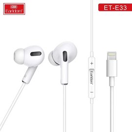 【超取免運】【Earldom】藝鬥士 ET-E33耳機 適用蘋果線控彈窗藍牙耳機 可通話聽歌