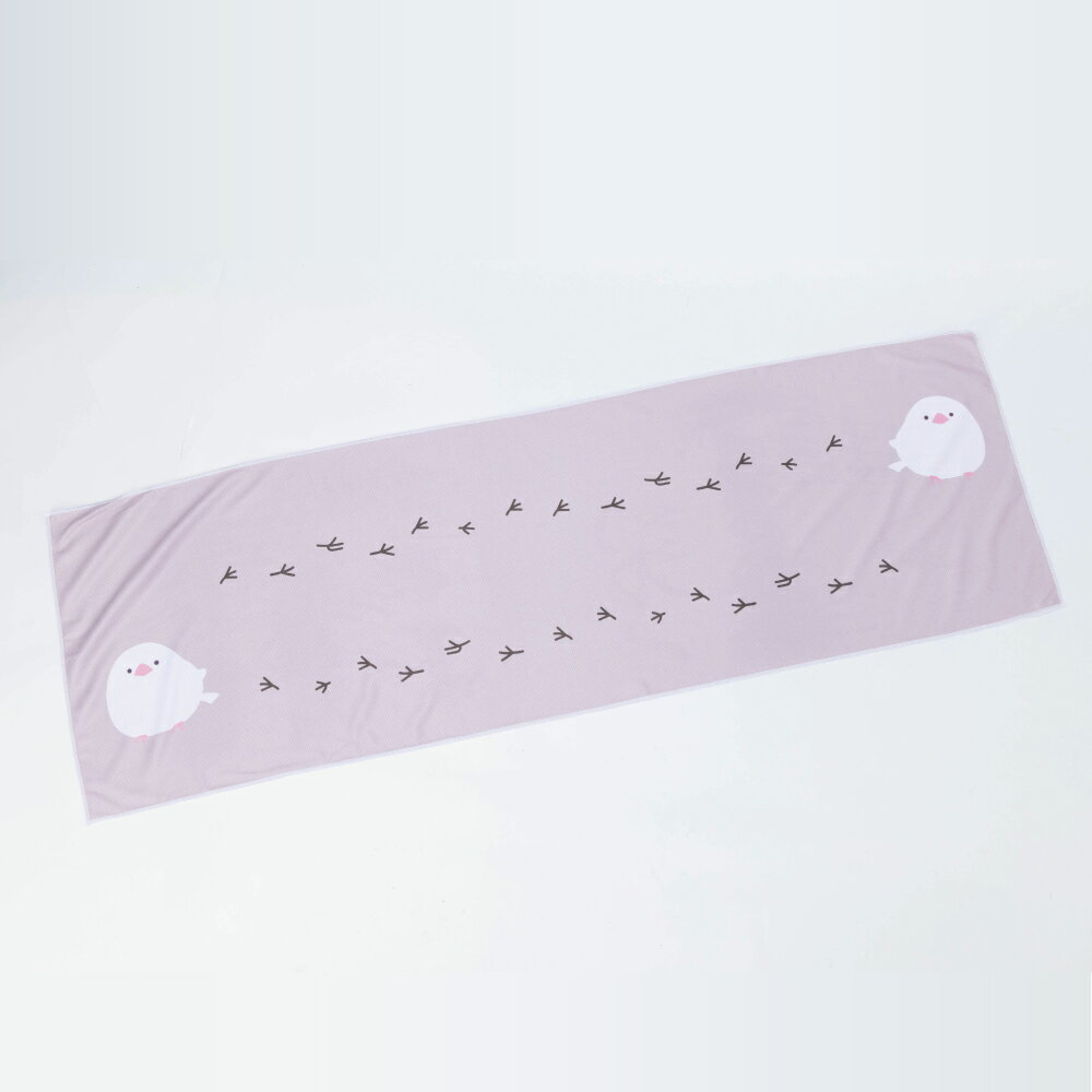【DECO HOME商品】涼感巾 文鳥 RO BUNCHO 30×90(DH) NITORI宜得利家居