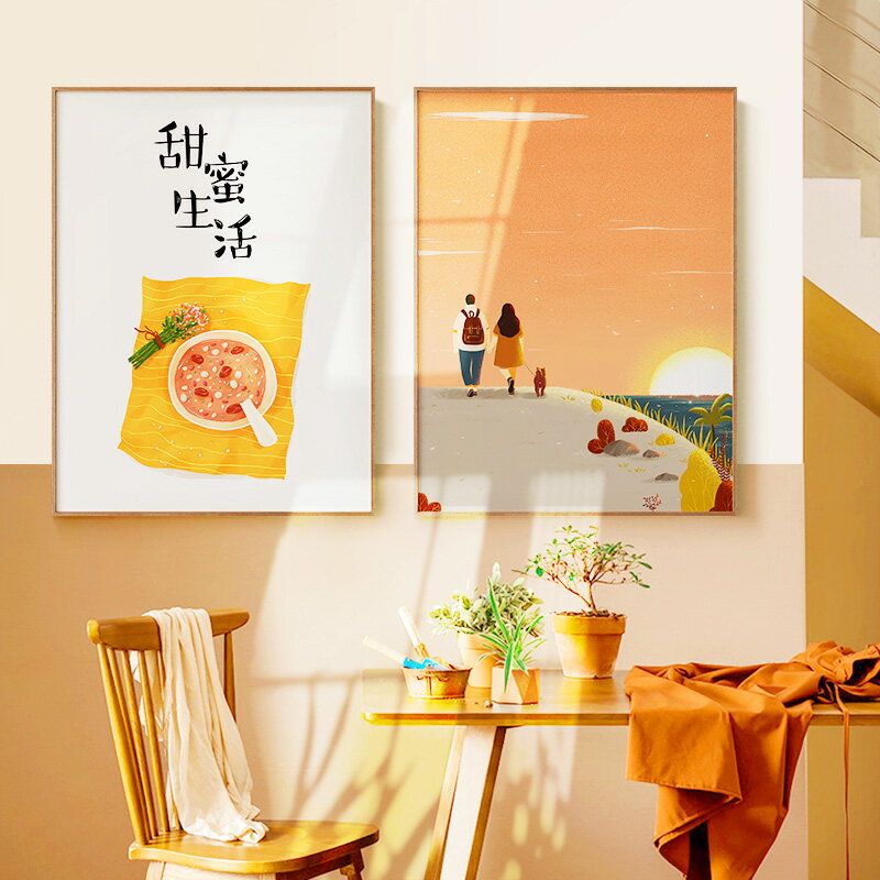 十字繡新款繡情侶小件簡單客廳臥室鉆石畫滿鉆簡約現代餐廳5d