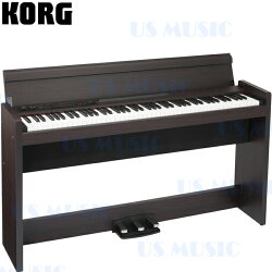 【非凡樂器】『胡桃木色KORG 數位鋼琴 電鋼琴 LP-380 LP380』日本原裝進口 原廠公司貨一年半保固