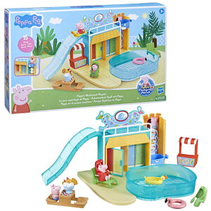 《 HASBRO 孩之寶》Peppa Pig 粉紅豬小妹 佩佩的水上樂園遊戲組 東喬精品百貨