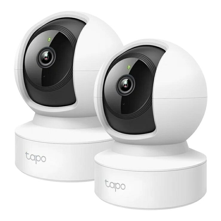 TP-Link 旋轉式 WI-FI 攝影機 C212 2入組