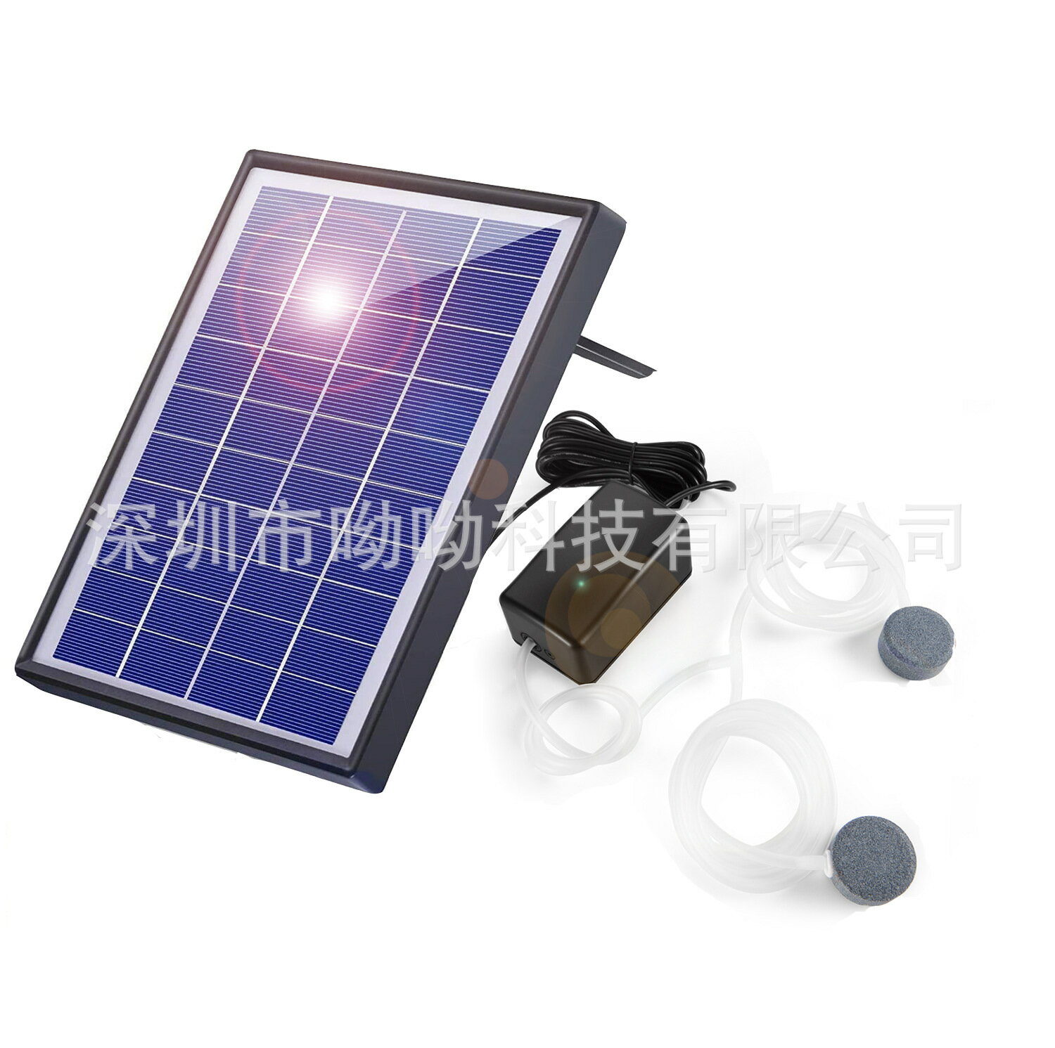 【太陽能免電】增氧泵 水族增氧機 魚池打氧機 戶外釣魚打氧機 小型魚池增氧器 靜音節能 自動啟停 防水耐用 露營釣魚必備