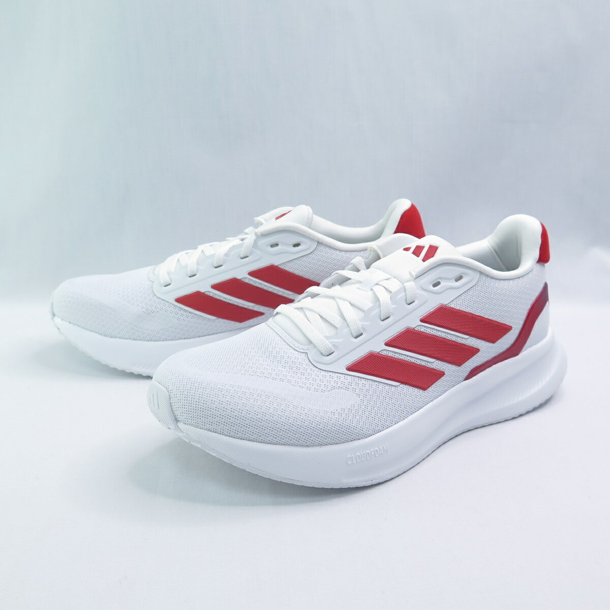 ADIDAS JR5518 RUNFALCON 5 男慢跑鞋 白x紅【iSport愛運動】