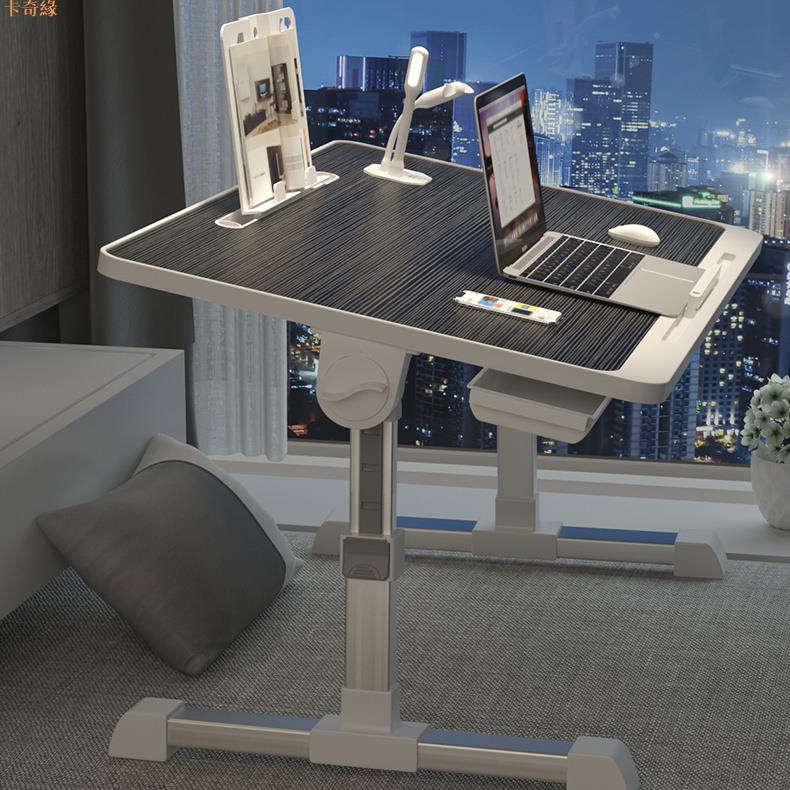 床上小桌子懶人桌可升降折疊電腦桌簡易書桌家用飄窗學習桌學生
