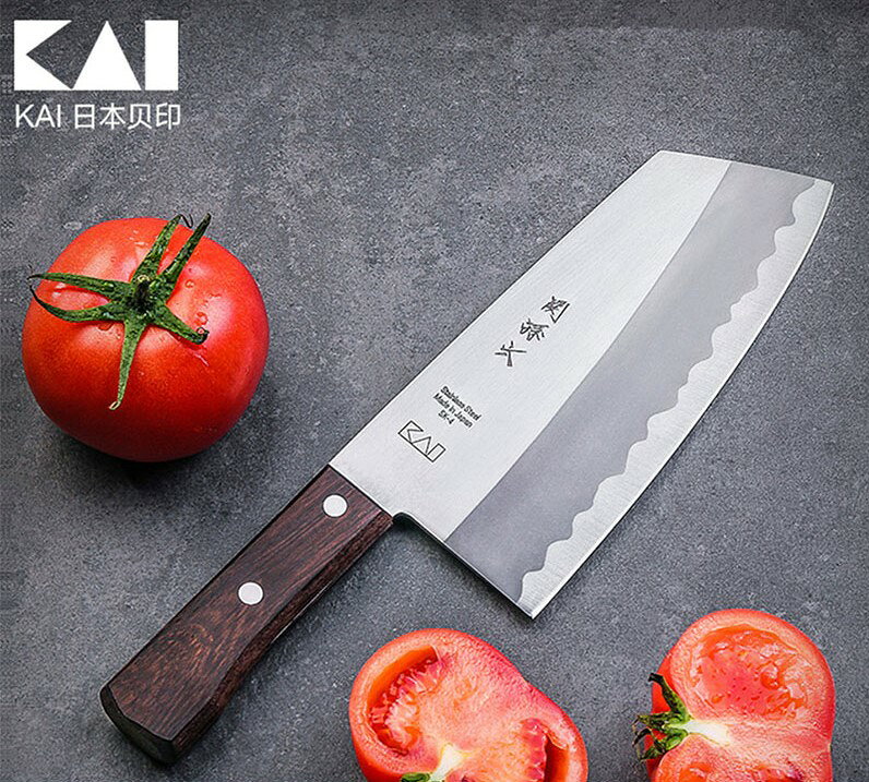 【領券滿額折100】日本製 KAI貝印 關孫六 中華菜刀(17.5cm) - (SK-4)