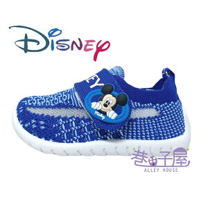 迪士尼DISNEY 童款米奇涼感編織運動休閒鞋 [120314] 藍 MIT台灣製造【巷子屋】