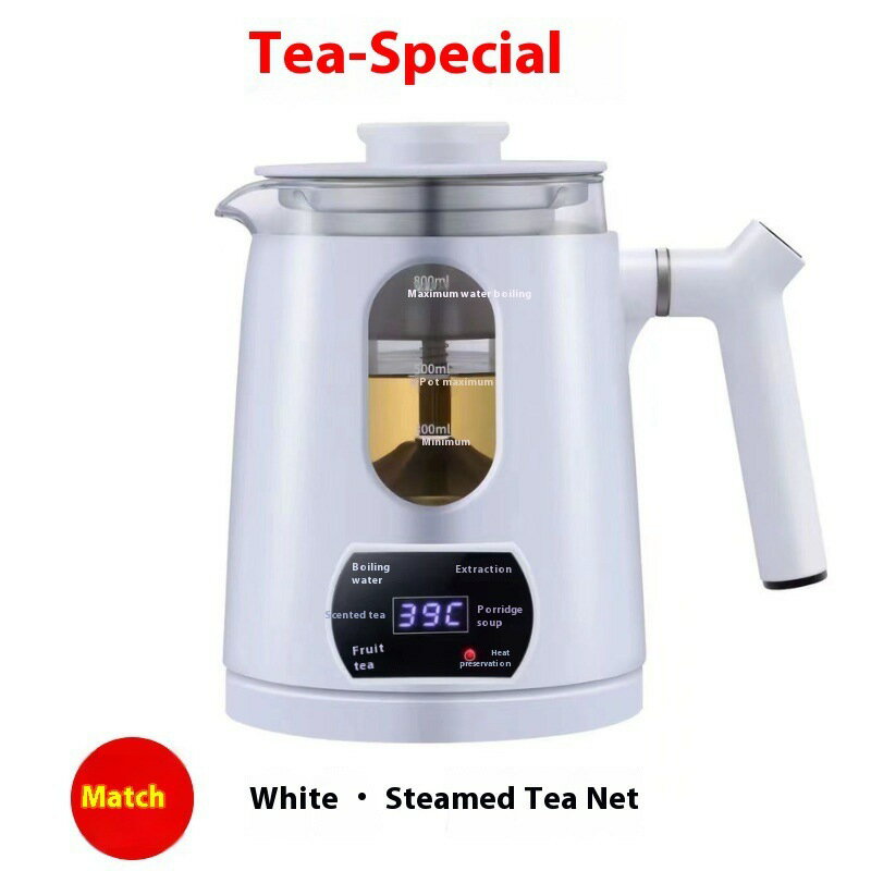 Amazon專供110V養生熱水壺茶壺玻璃家用保溫小型水電燒水壺煮【北歐家居生活】