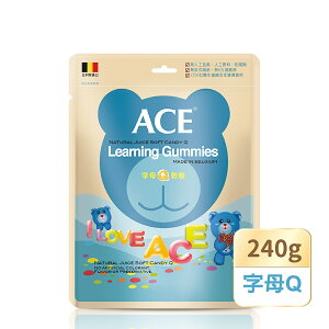 【躍獅線上】ACE 字母Q軟糖量販包 240g