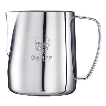 金時代書香咖啡 GABEE. 1407B 拉花杯 300CC (鏡光) HC7104