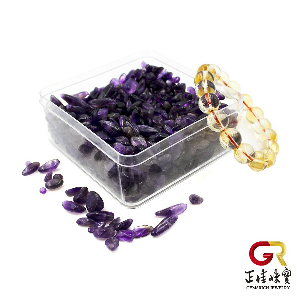 紫水晶 消磁淨化水晶方盒 正佳珠寶