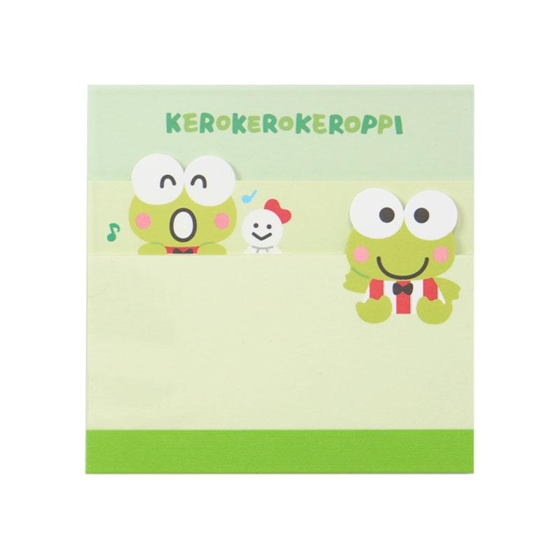 【震撼精品百貨】KeroKeroKeroppi 大眼蛙~日本三麗鷗Sanrio 大眼蛙三段式便條本 便條紙*64626