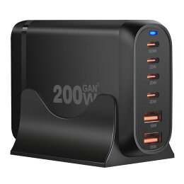 200W氮化鎵充電器