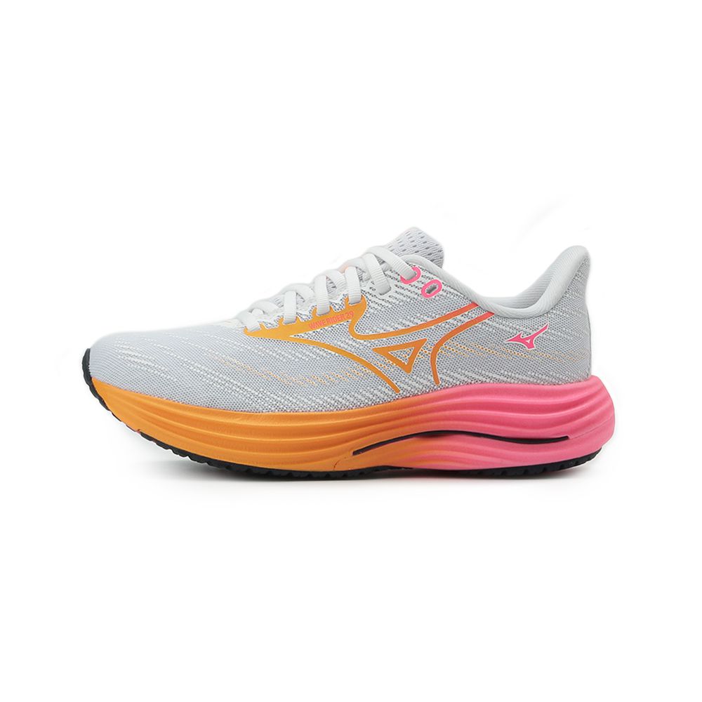 MIZUNO WAVE RIDER 29 運動慢跑鞋 白橘粉 J1GC259302 女鞋 治裝激推