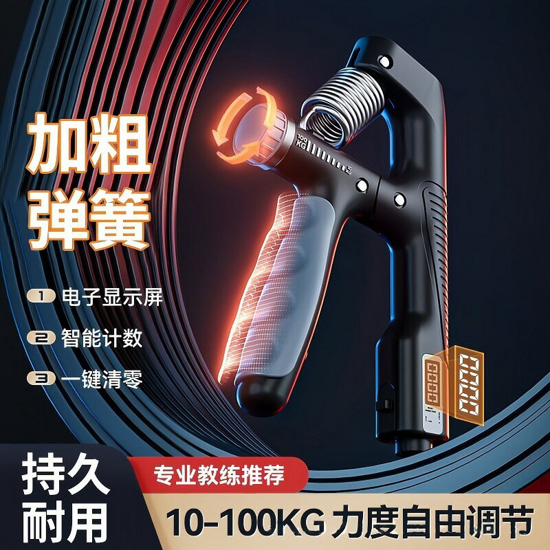 握力器健身器材專業練手臂手勁手指康復訓練器可調節計數腕力器【尚宜家居】