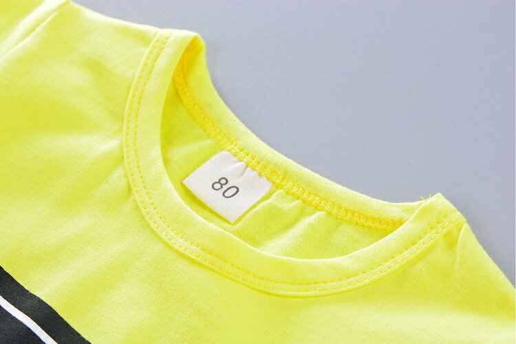 男童夏裝新款套裝短袖T恤韓版夏季童裝1-5歲兒童運動兩件套潮 9