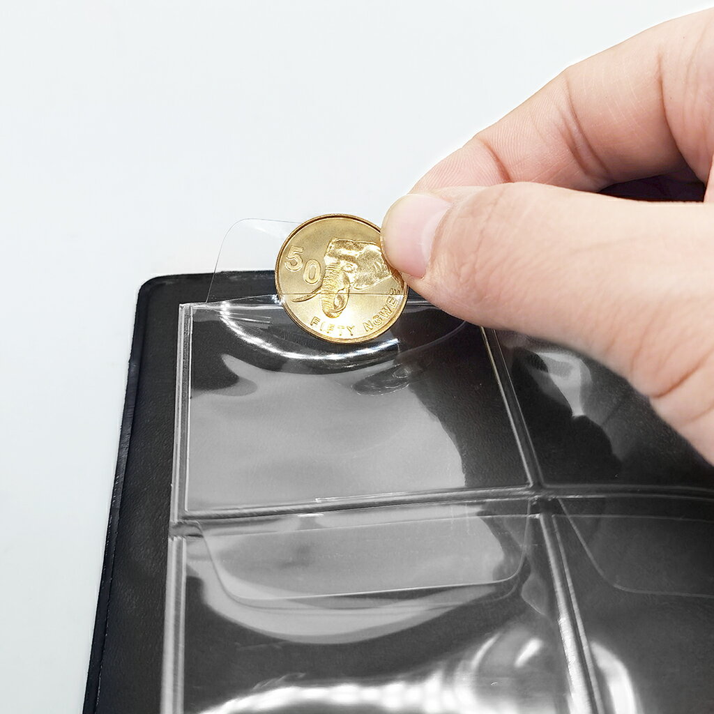 錢幣收藏冊容量60枚硬幣送長輩禮品創意禮物30國硬幣保真收藏| 協貿國際日用品生活3館| 樂天市場Rakuten