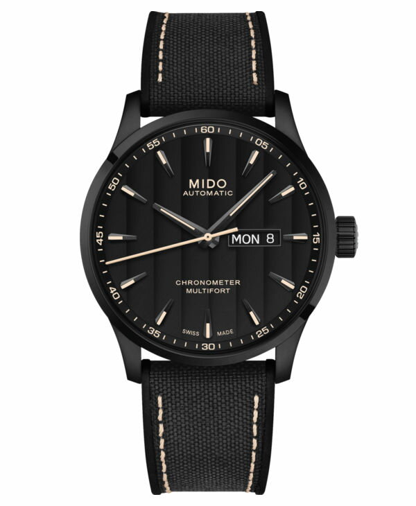 Mido 美度錶 M0384313705100 Multifort日內瓦波紋紳士腕表 /42mm