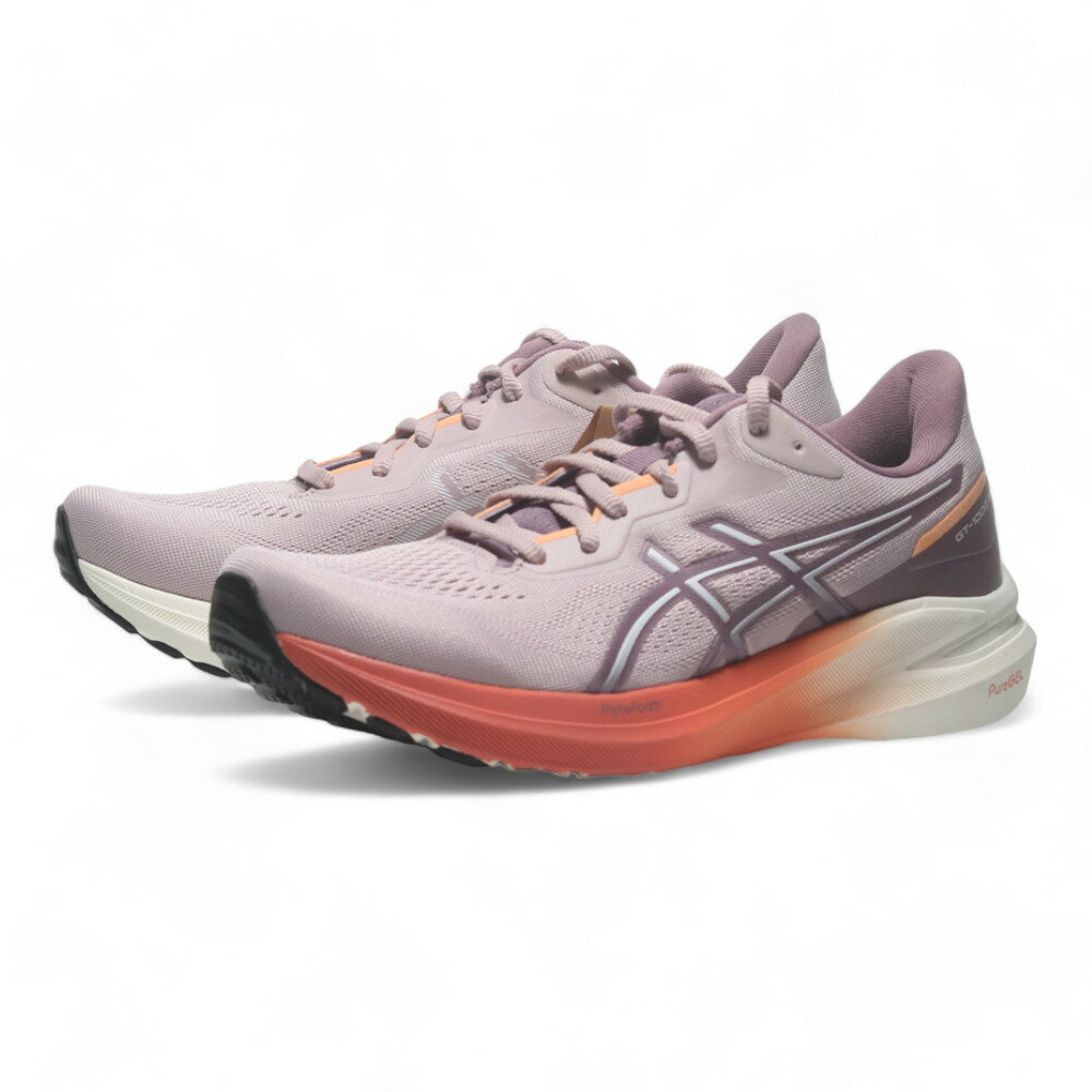 【滿千折百】ASICS 慢跑鞋 GT-1000 13 梅紅 漸層 支撐 專業跑鞋 女 1012B663700