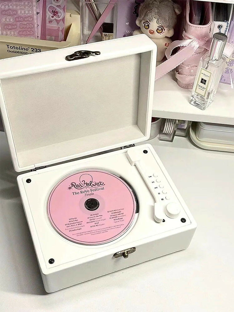 批發復古CD機音樂專輯藍芽音箱一體播放器音響光碟光碟便攜式生日【北歐家居生活】