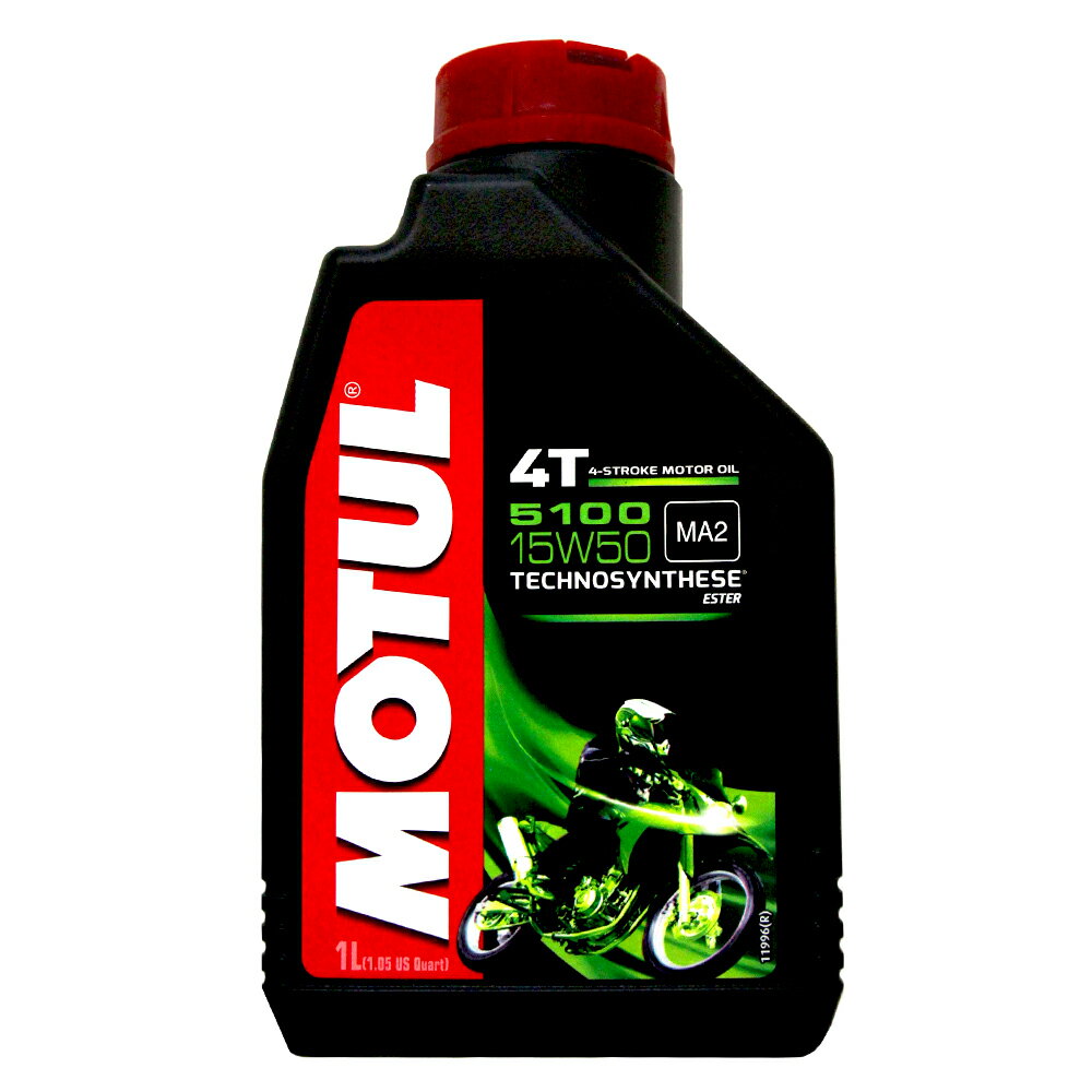 MOTUL 5100 4T 15W50 酯類 合成機油【限定樂天APP下單享點數回饋】