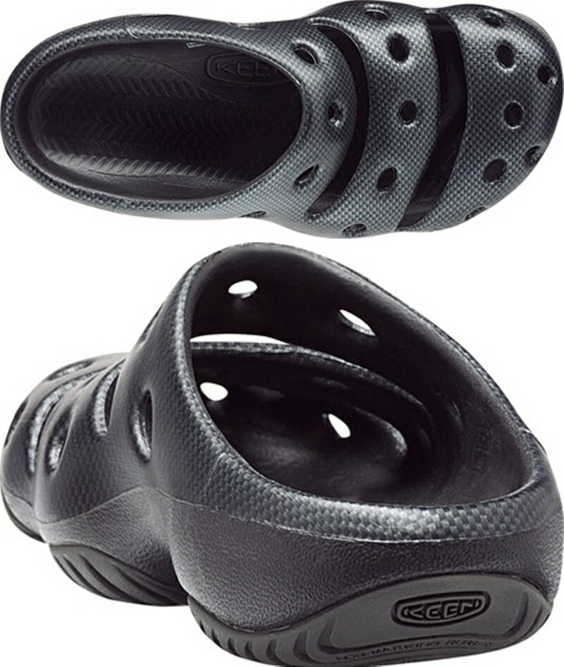 ├登山樂┤美國KEEN 男 YOGUI ARTS專業戶外護趾拖鞋/涼鞋-碳纖紋 # 1002036 2