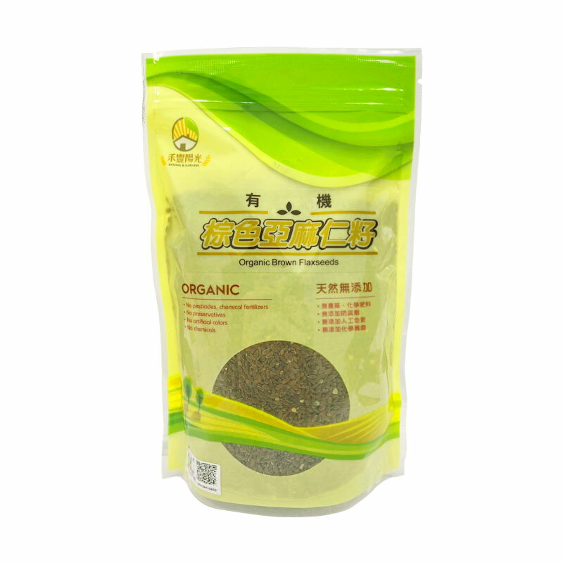 【禾豐陽光】有機棕色亞麻仁籽 (450g/包) 1 【禾豐陽光】有機棕色亞麻仁籽 (450g/包) 1