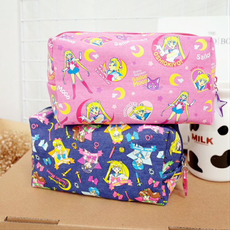 <br/><br/>  PGS7 日本卡通系列商品 - 美少女戰士 Sailormoon 棉質 化妝包 筆袋 收納包 小兔【SIJ7190】<br/><br/>