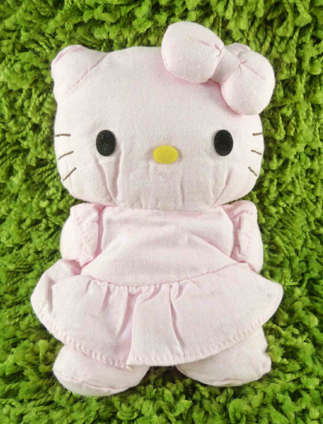 【震撼精品百貨】Hello Kitty 凱蒂貓 KITTY棉布娃娃-粉 震撼日式精品百貨
