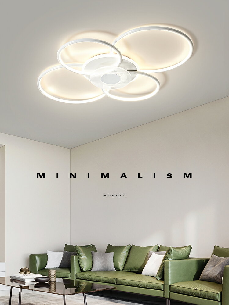 客廳燈吸頂燈現代簡約大氣家用極簡燈具創意臥室燈年新款燈飾