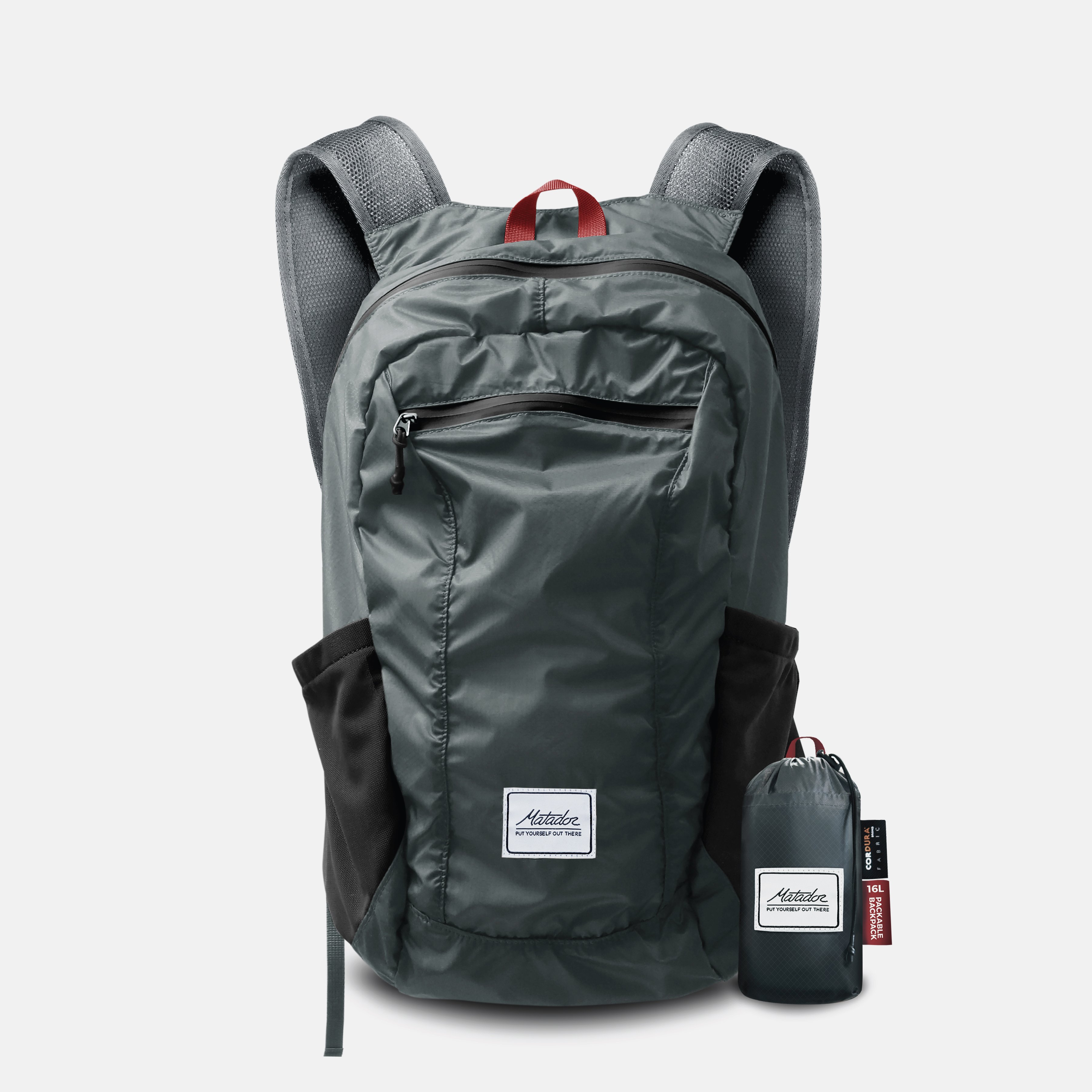 ├登山樂┤美國 Matador DayLite16 Packable Backpack 16L 購物包-紳士灰 # MATDL16001G