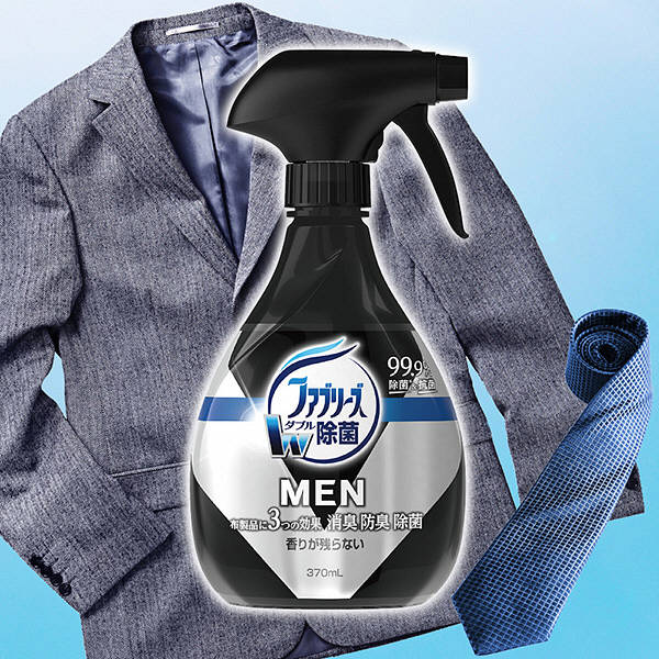 日本 寶僑 P&G 強力消臭噴霧 室內 衣物 布用 除臭 男用 老人臭 汗味 油煙味 去味 運動除臭 370ML (無香) 8